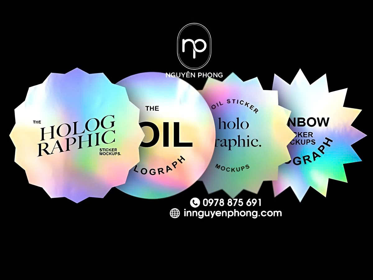 Tem 7 màu chống hàng giả đẹp mắt